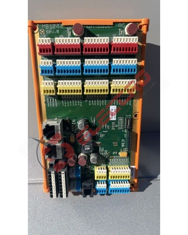 Mühlbauer MB1244 REV. 0 SL-099822 — Carte E/S déportée rail DIN vue d'ensemble