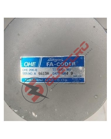 Codeur rotatif haute résolution Tamagawa FA-CODER OHE 25K-6 (TS 5170 N11)