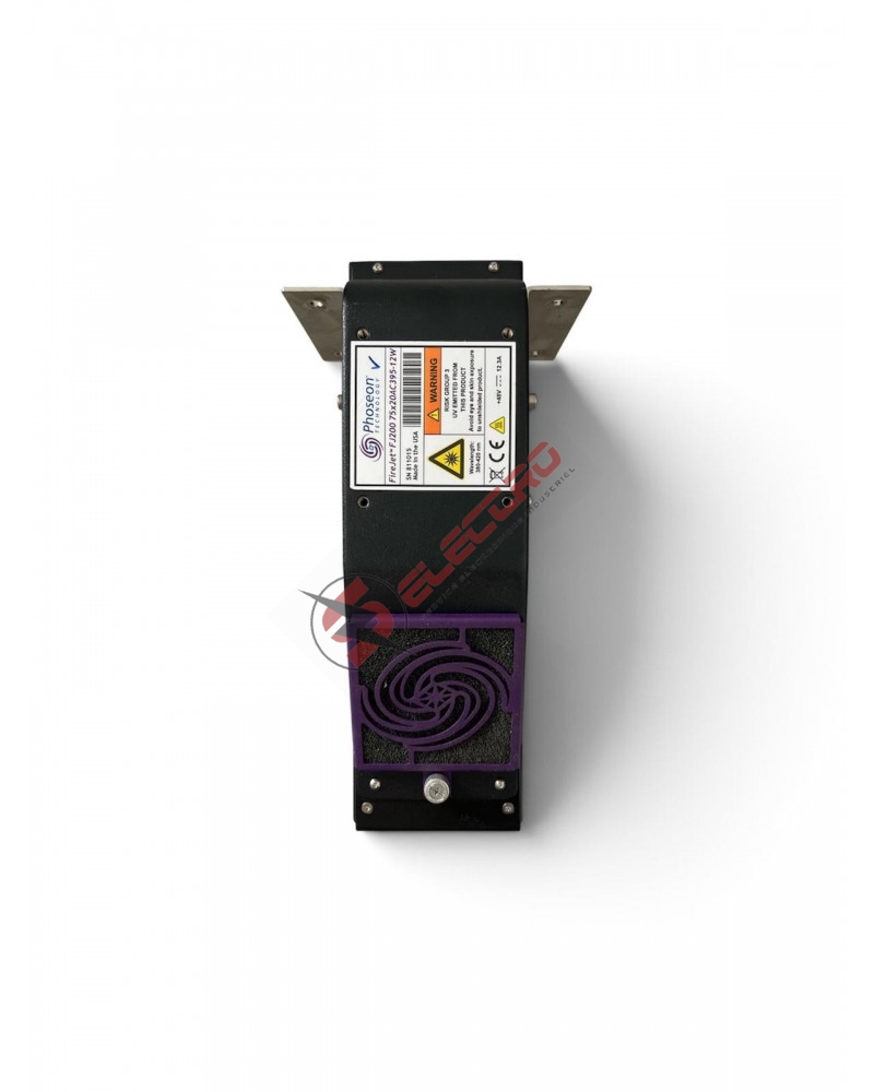 Lampe de polymérisation LED UV industrielle Phoseon Technology (Réf. FireJet FJ200 75x20AC395-12W)
