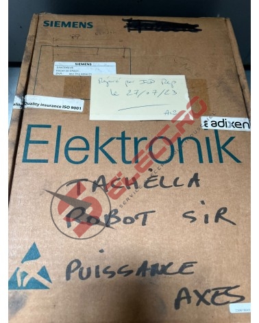 Boîte Carte de Puissance Siemens Simodrive 610 6SC6130-0FE01, 30/60A 1 Axe