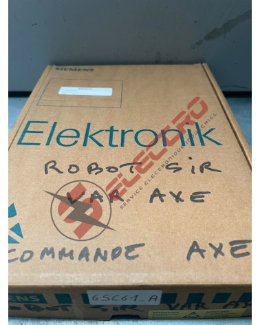 Boîte Carte de Commande et Régulation d'Axe Siemens Simodrive 6SC61