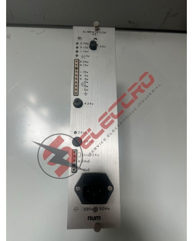 Module d'alimentation linéaire multi-tensions NUM BLOC ALIM V2