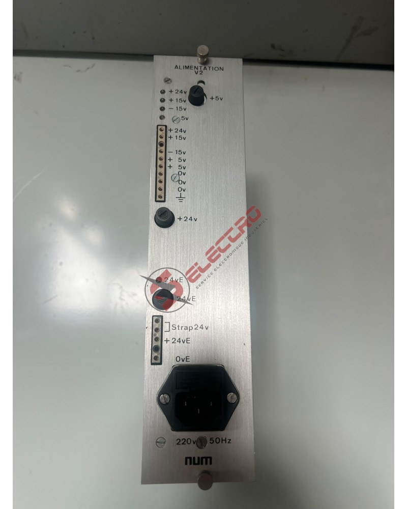 Module d'alimentation linéaire multi-tensions NUM BLOC ALIM V2