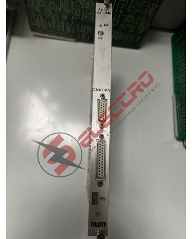 Carte automate processeur NUM AUTO V3-24K, référence 200412