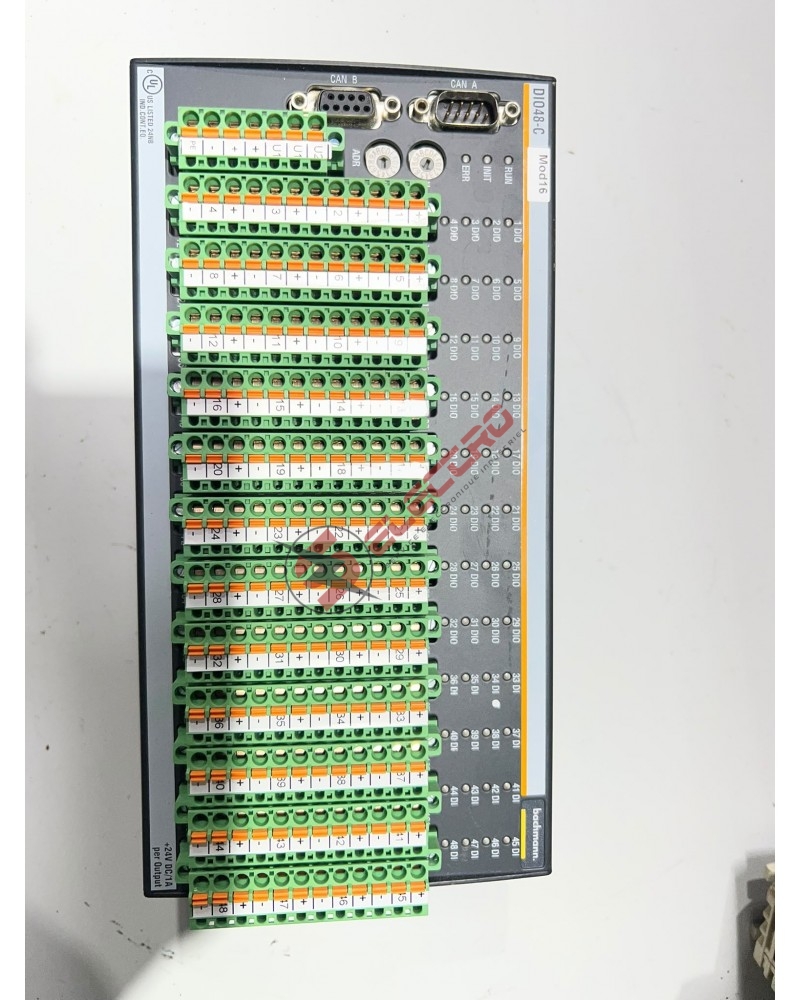 Bachmann DIO48-C : Module E/S Numériques 48 Canaux Haute Densité, CAN/CANopen