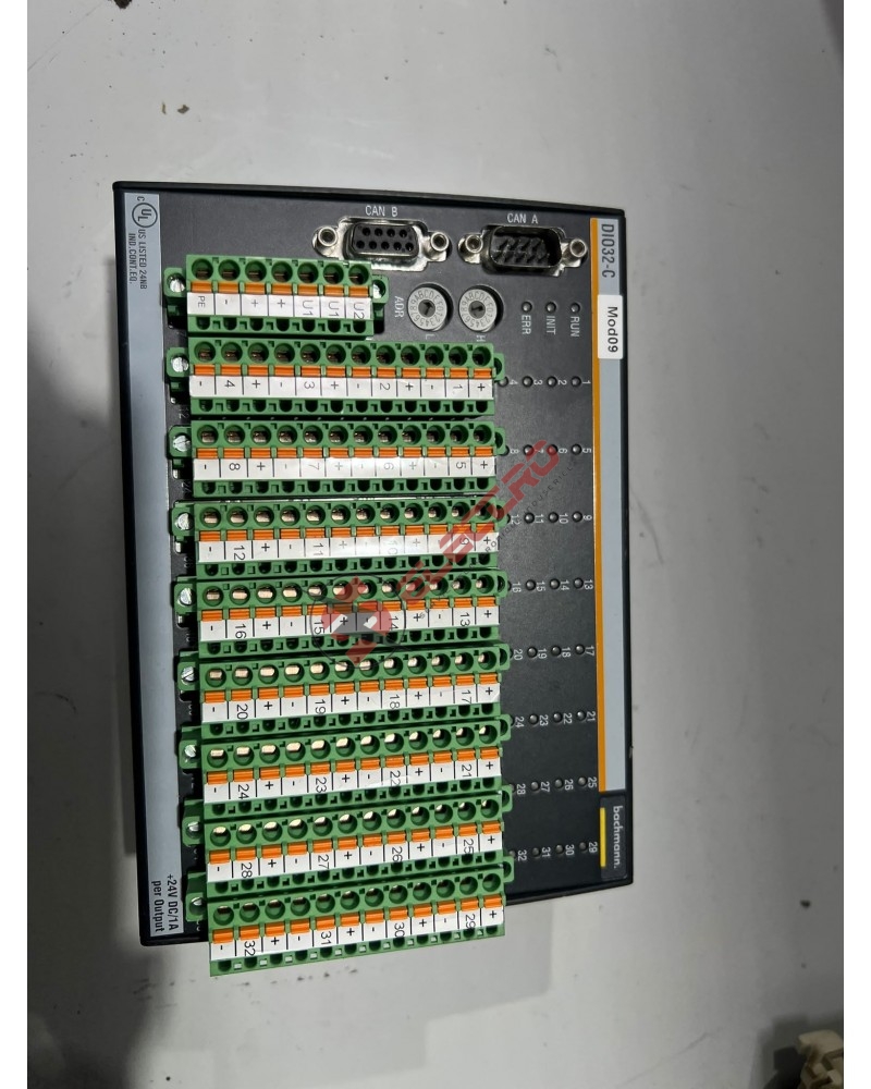 Bachmann DIO32-C : Module E/S Numériques 32 Canaux, Esclave CAN/CANopen