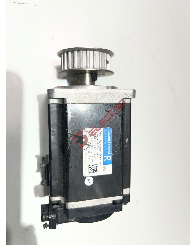 Plaque signalétique Servomoteur AC Sanyo Denki Sanmotion R2AD06040FXH11M 400W