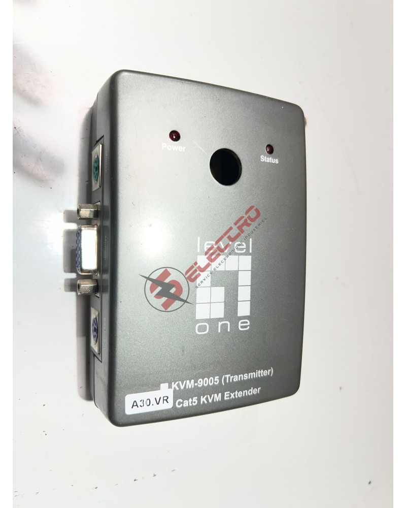 LevelOne KVM-9005 T : Émetteur KVM sur Câble Cat.5/Cat.6, Portée 150m