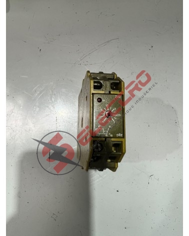 Pilz ZAE/3s/24VACDC/1uZ : Relais Temporisé Électronique, 0,15 à 3s