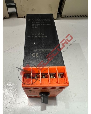 Plaque signalétique Dold Safemaster BA7924.21 : Bloc Temporisé de Sécurité 0,5 à 5s