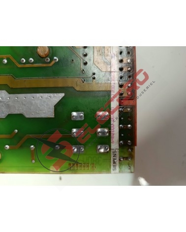 Plaque signalétique Carte de puissance et d'alimentation Siemens SIMODRIVE 6RB2000-0GA00