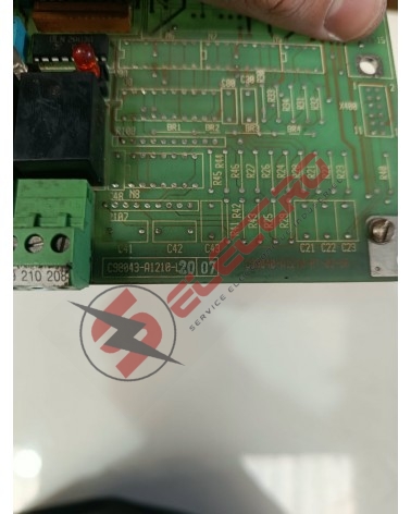 Plaque signalétique Carte interface axe Siemens C98043-A1218-L20
