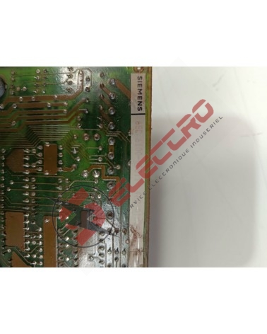 Plaque signalétique Carte alimentation axe Siemens 6SC6100-0EB11