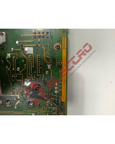 Plaque signalétique Carte d'étage de puissance Siemens SIMODRIVE 6RB2040-0FA00 (Leistungsteil) 40/80 A