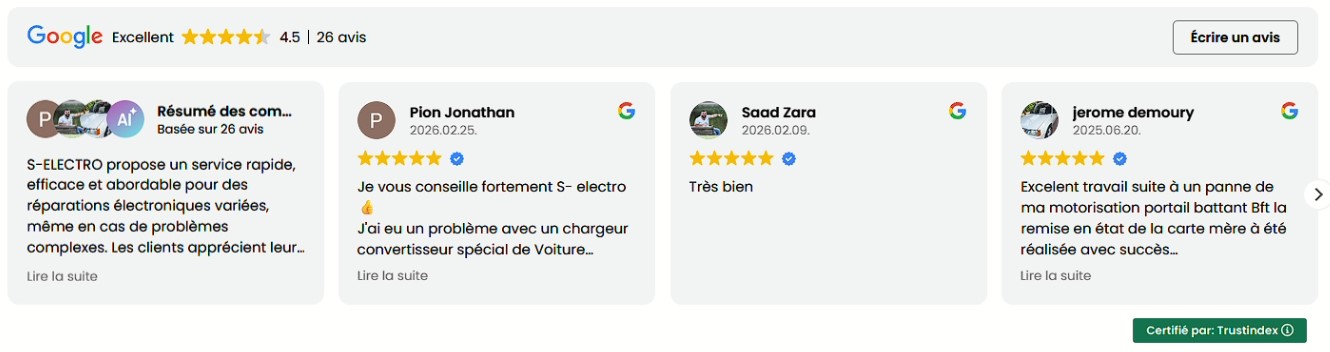 Bannière Avis Google Business Profile Shop-Elec (S-ELECTRO)